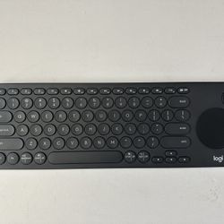 Logitech Wireless Keyboard Touchpad D-pad Combo for Computers/HTPC/Mac