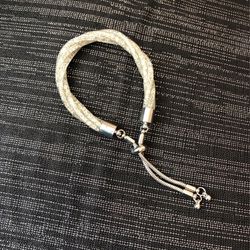 Mesh Metal Wrap Bracelet, 1 size