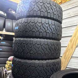 35 X 12.50 R26 Set of 4 Used Tires