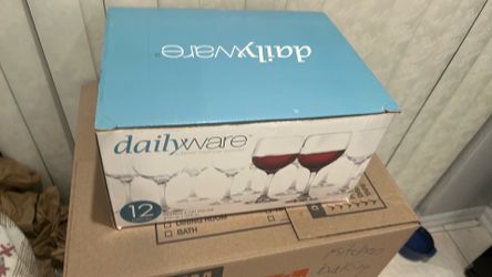 12 wine glasses