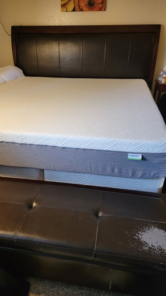 King size bed mattress regular box springs and low profile box springs