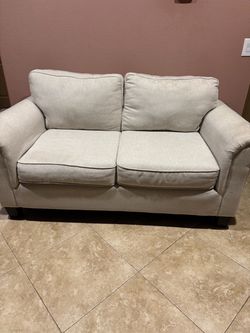 Fabric love seat