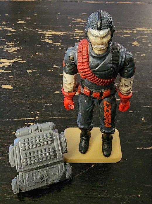 Vintage 2000 GI Joe Figure Cobra Rock Viper