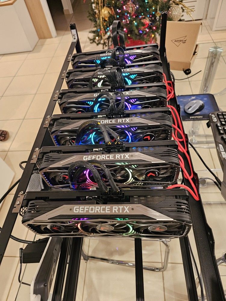 Rig Mining NVIDIA GeForce RTX 3070 TI 3070 2080