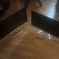 2 ViewSonic VX2776 Monitors
