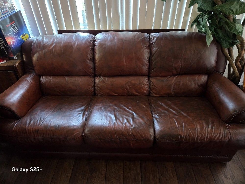 Leather Sofa