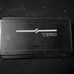 DS18 ZR Class D 1-Channel Amplifier; 1000 Watts