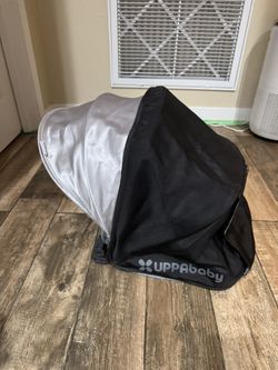 UPPAbaby Cruz V1 Canopy, black, FABRIC ONLY
