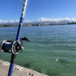 Newell P332-F tib frame n spool extended to 344 and Uam