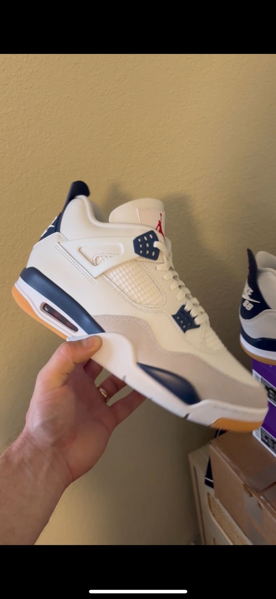 Jordan 4 Nike SB Navy Men’s Size 12
