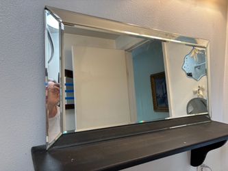 Rectangular Beveled Edge Wall Mirror