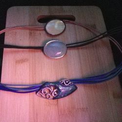 Stone And Metal Chokers