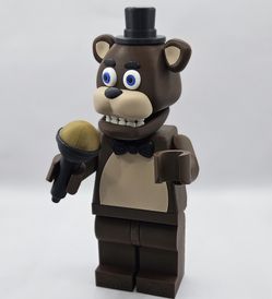 Five Nights At Freddys Giant Lego Fig