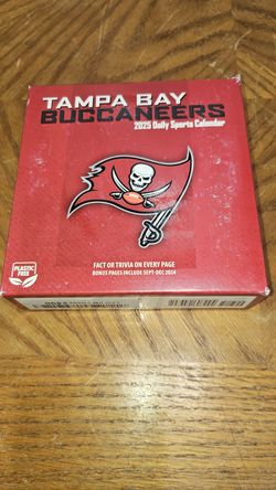 TAMPA BAY CUCCANEERS 2025 TRIVIA SPORTS CALENDAR