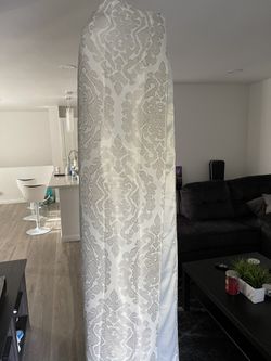 Blackout Window Curtain Panel Grey 4x