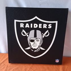 12x12 Raiders canvas wall art