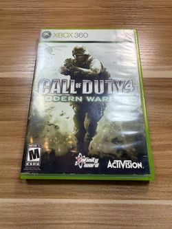 Call of duty 4 modern warfare Xbox 360