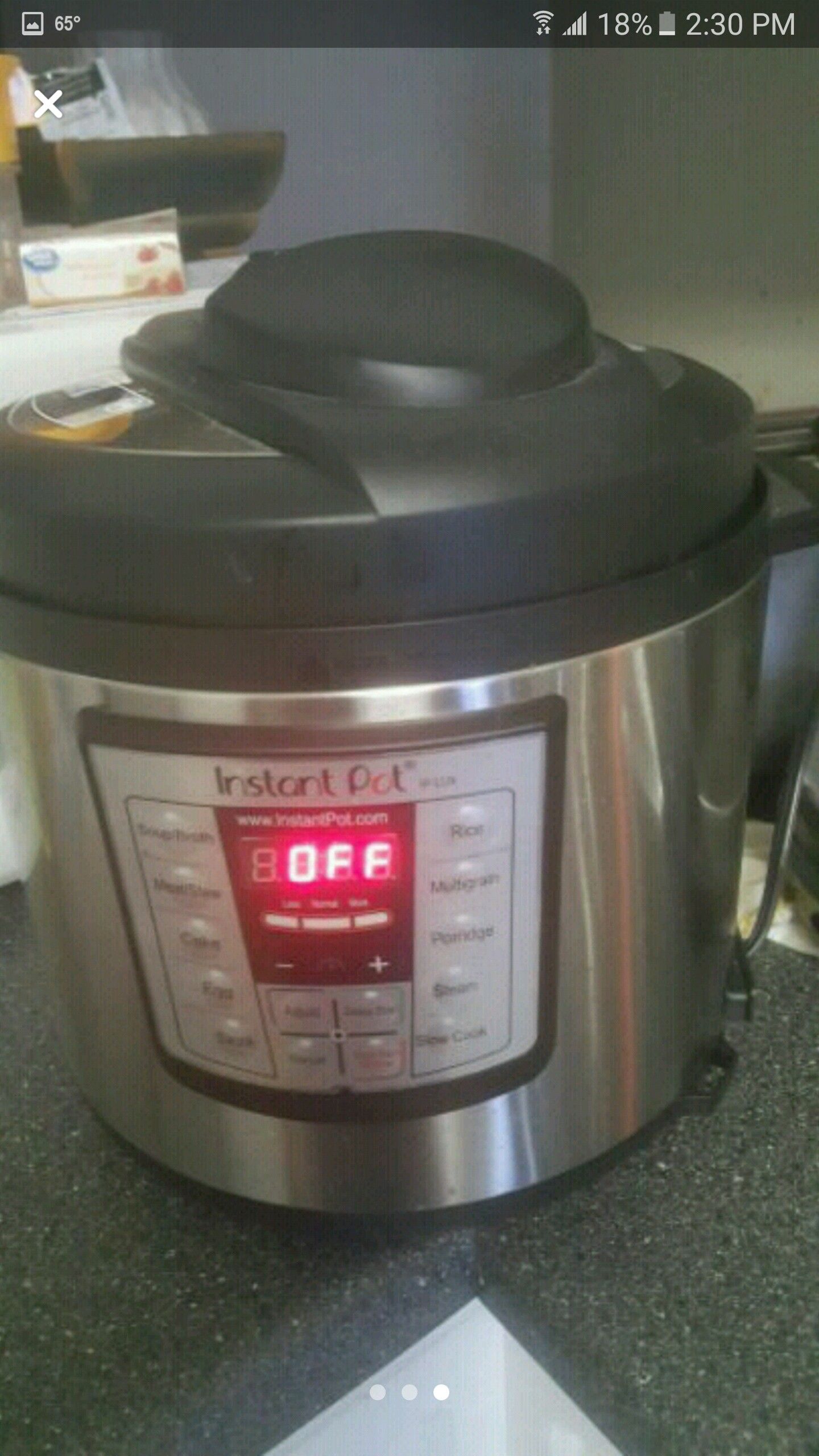 Instant Pot Never Used