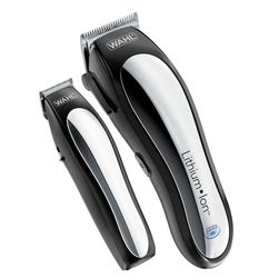 Wahl Lithium lon Pro Haircutting Kit with Rechargeable Cordless Hair Clipper and Battery Touch Up Hair Trimmer