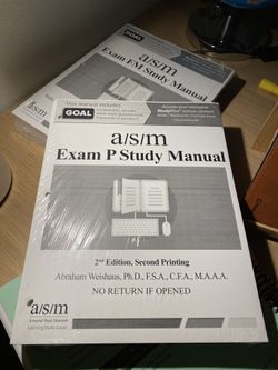 ASM Study Manual for Exam P - Actuary