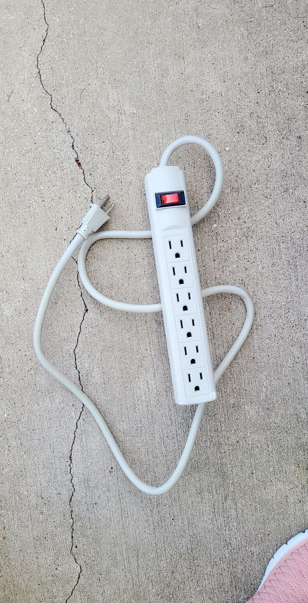 Power Stip with Surge Protector