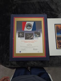 NASA 1998 Flag And Awards