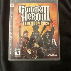 PS3 Guitar Hero: Legends of Rock