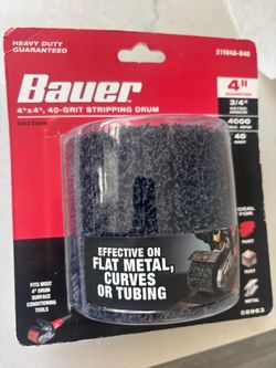 Bauer extra course stripping drum