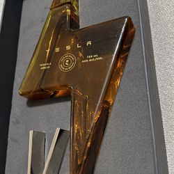 Tesla Tequila Rare Collectors Bottle