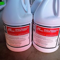 N/C No Charge Finish, ESD Wax 4 Gallons Available