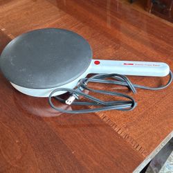 Electric Crêpe Maker By Maxim Working White Kitchen Item