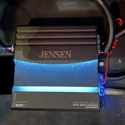 Jensen Amplifier 2ch Bridgeable Digital Crossover App Controlled 
