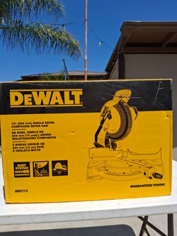 Dewalt 10" Single Bevel Compound Miter Saw