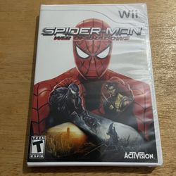 Nintendo Wii Spider Man Web Of Shadows New Factory Sealed