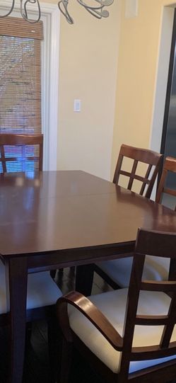 Dining Table and Hutch