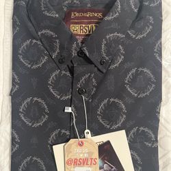 Rsvlts The Lord of the Rings “Inscriptions” – Fan Expo exclusive XL Or large NWT