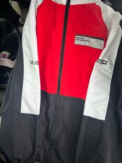 Dior sausage cologne & Authentic Porsche jacket w/ hood