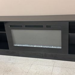 Fireplace TV Stand LED Lights/ Remote Control