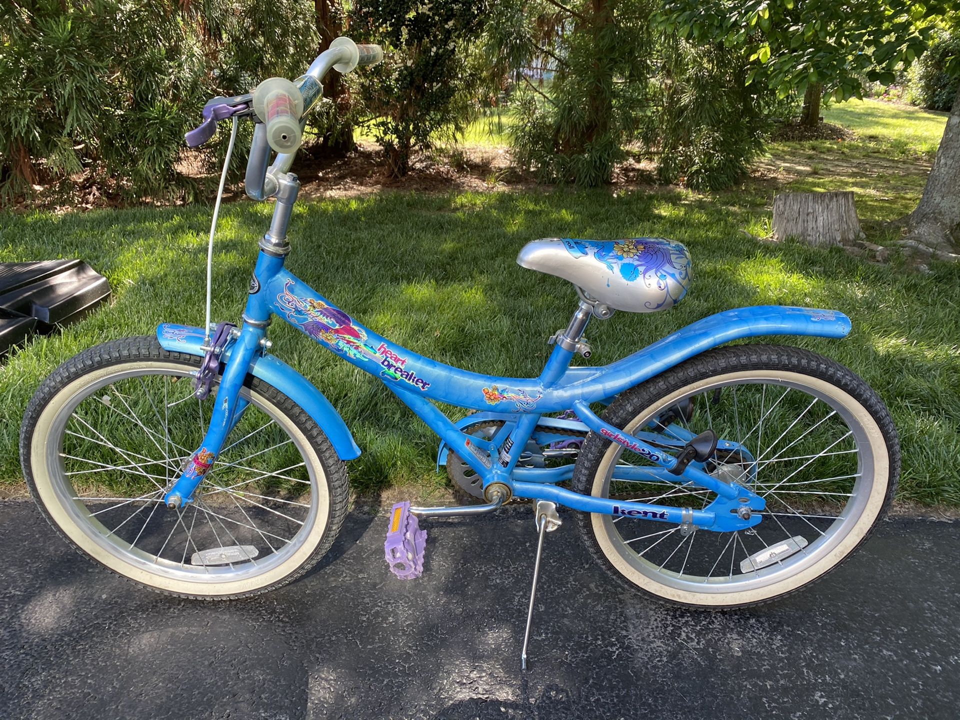 20” Girls Cruiser Bike - Smooth and Easy to Ride!