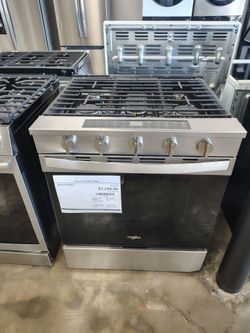 Whirlpool 30 inch Gas Range 5-Burners