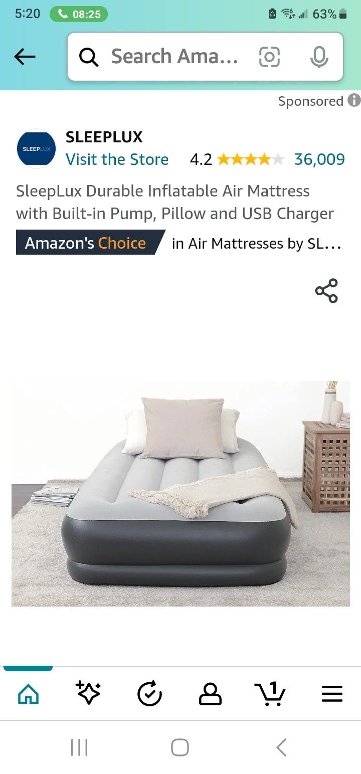 Full/ Queen Blow Up Mattress 