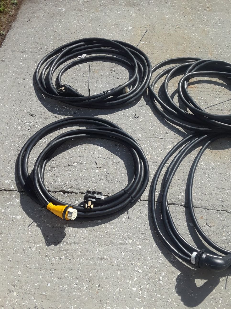 50amp power cords new condition no issues