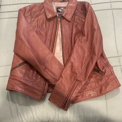 HD Brown Leather Jacket