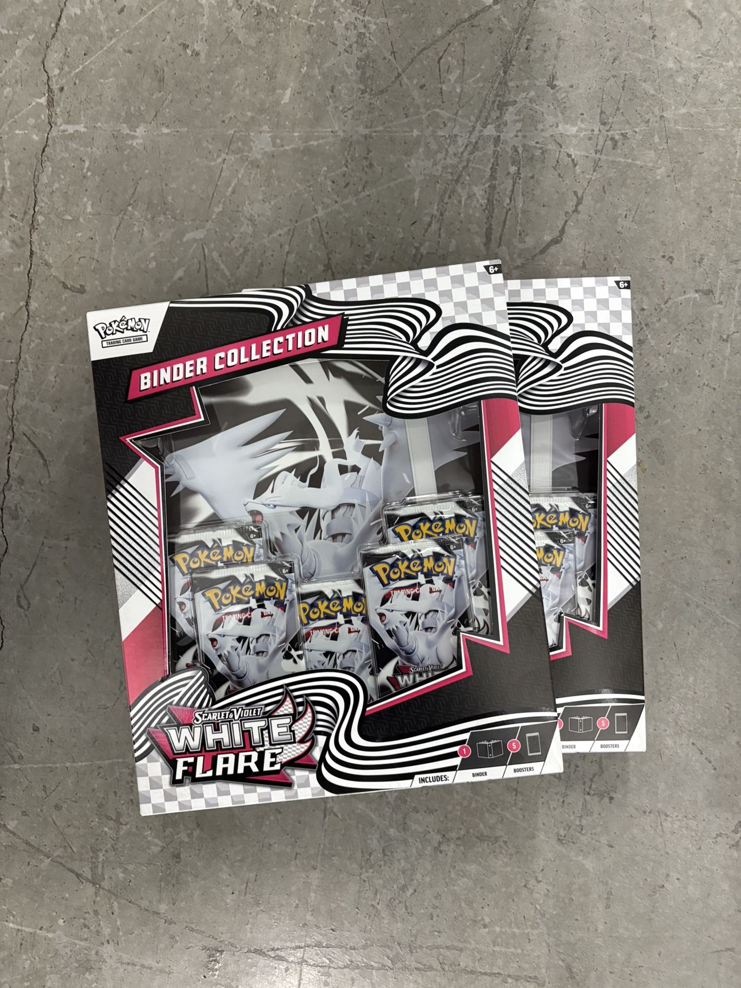 Pokemon White Flare Binder Collection