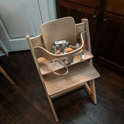 Like-new Tripp Trapp High chair and Convertible seat