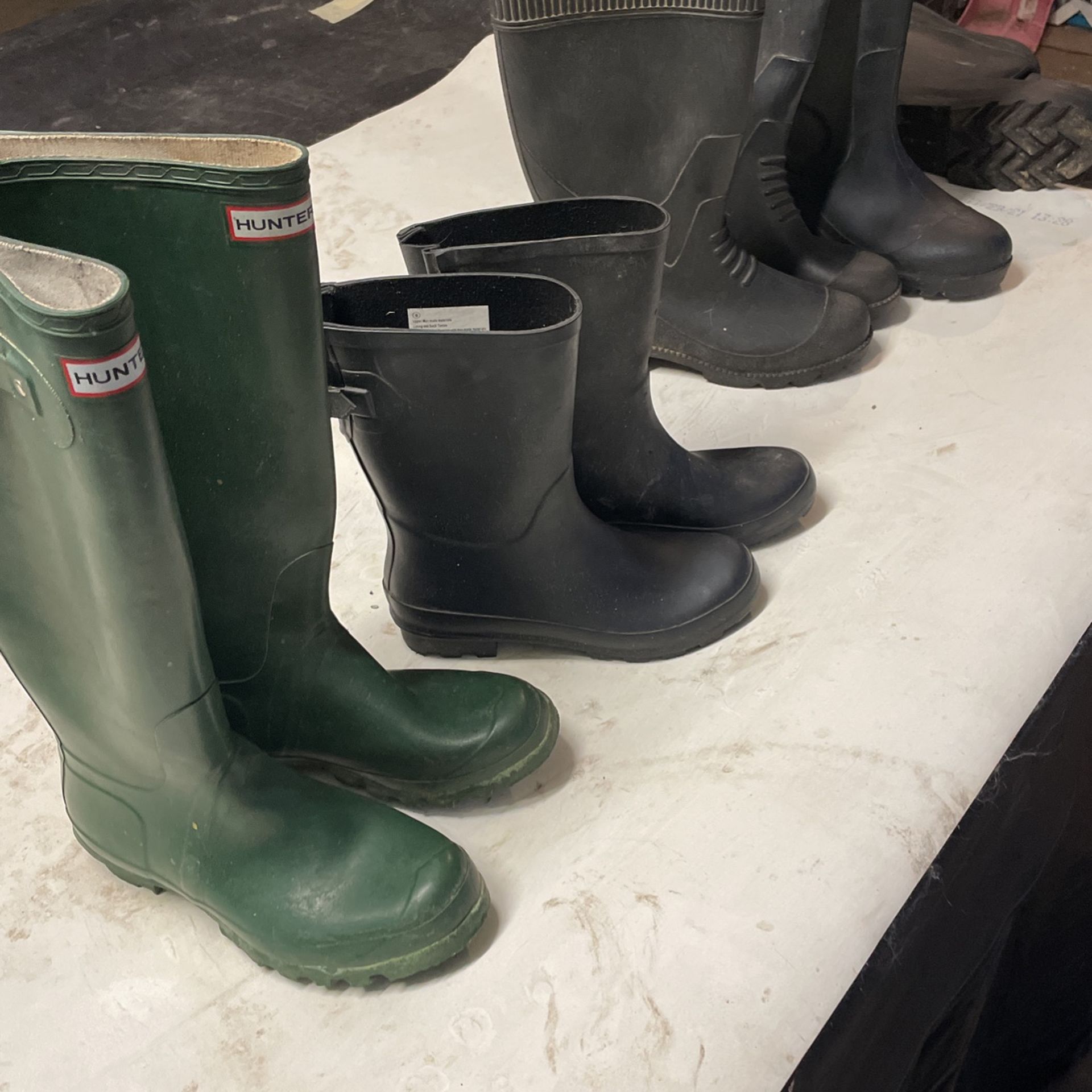 Rain Boots $35 FIRM