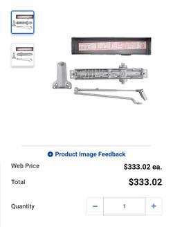 Norton Rixson  8501 Door Closer Multi-Sized Surface