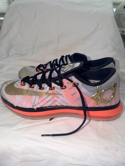 Nike KD 6 Elite Gold size 11.5