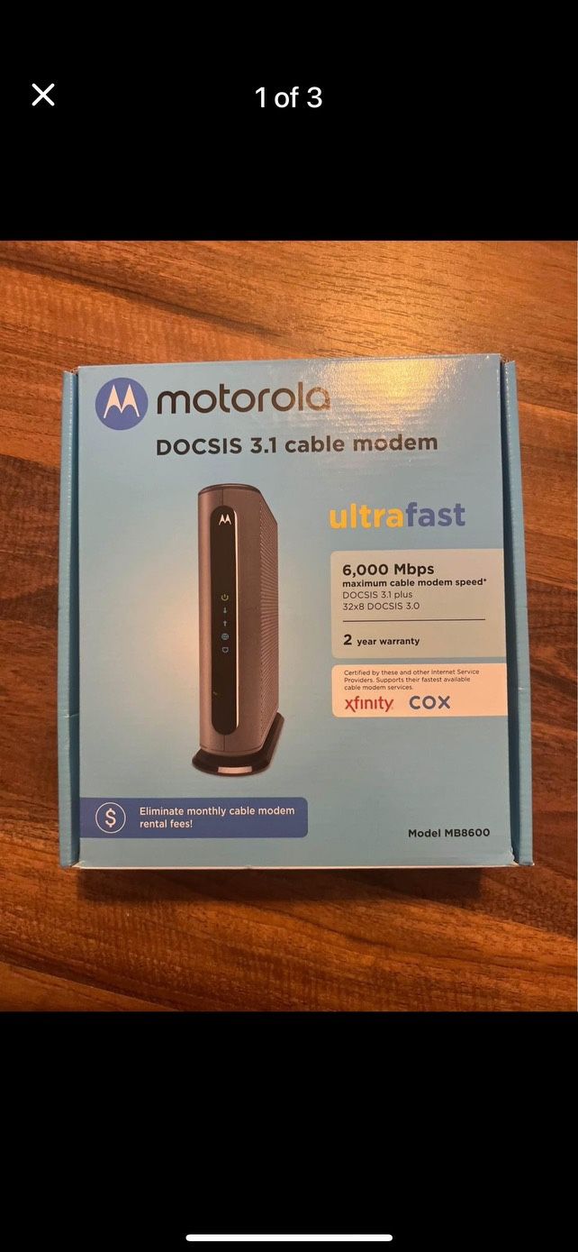 Motorola DOCSIS 3.1 Modem
