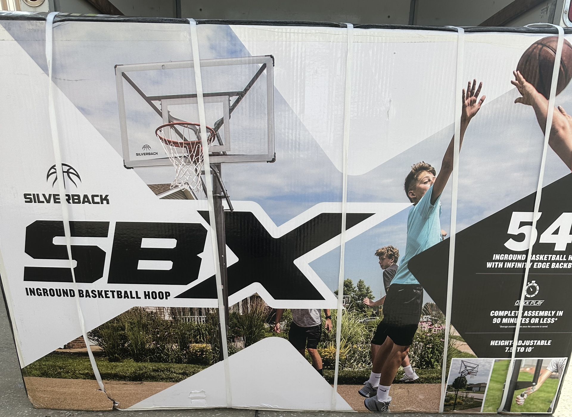 Silverback SBX Inground Basketball Hoop